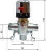 KR532 12D термостатический смеситель подготовки теплой воды